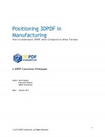 Positioning 3DPDF in Manufacturing Report Cover