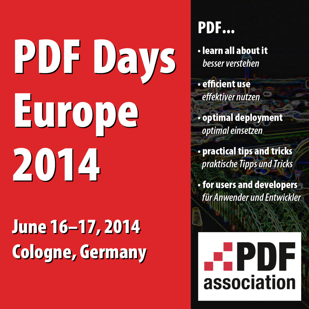 PDF Days Europe 2014