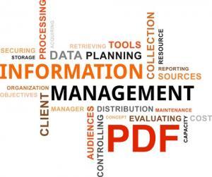 Information management word cloud PDF