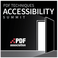 Logo for the PDF Techniques Accessibility Summit