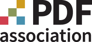 The PDF Association logo 2019