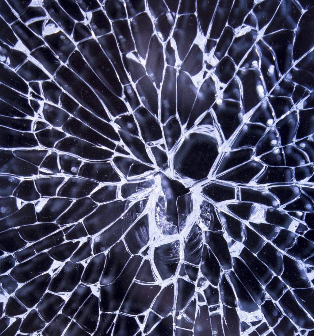 Breaking glass