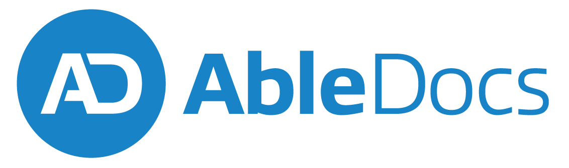 AbleDocs logo