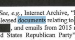 Screenshot of a redacted portion of the Mueller report.