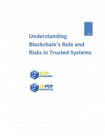 Cover for Understanding Blockchain's Role and Risks in Trusted Systems Paper