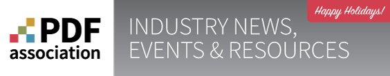 PDF Association Industry news, events and resources. Happy Holidays!