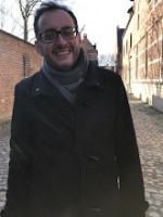 Michael smiling in Leuven