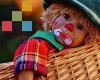 Sad clown.