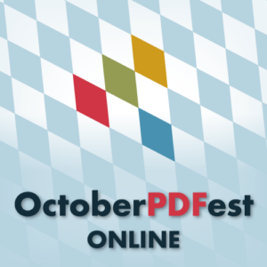 OctoberPDFest Online logo