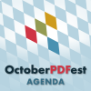 OctoberPDFest Agenda logo