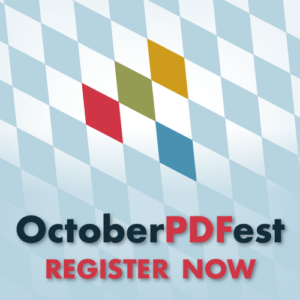 OctoberPDFest Online: Register NOW!