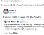 Some of these files are the devil's work!