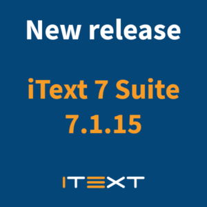 New release iText 7 Suite 7.1.15