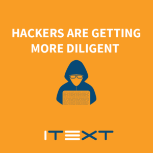 Hackers are getting more diligent image of a hooded person iText logo