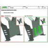 3D image showing a revision to the part