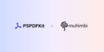 PSPDFKit and Muhimbi logos