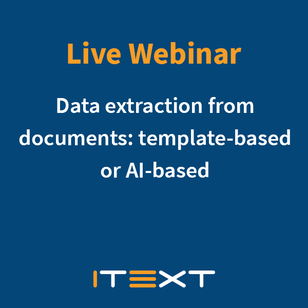 itext pdf2Data webinar