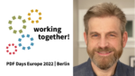 Working together at PDF Days Europe 2022; picture of Duff Johnson