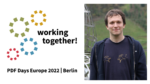 Working together at PDF Days Europe 2022; picture of Matthias Valvekens