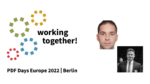 Working together at PDF Days Europe 2022; picture of Dr. Mladenov and Herr. Rohlmann