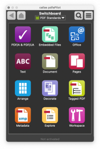 Photo of a mobile phone home page showing numerous application icons