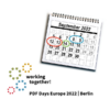 September 8-9, 12-13 and 14, working together PDF Days Europe 2022 Berlin