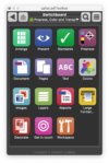 screen shot with various apps