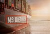 Container ship called 'MS Dietrich'