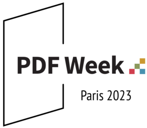 PDF Week Paris 2023 logo