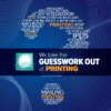 We take the guesswork out of printing with the Solimar Systems logo over a question mark of Solimar Systems products and industries on a purple-blue background