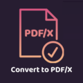 Convert to PDF/X logo