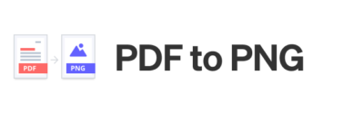 Vector image with a PDF and PNG file on it. The words say 