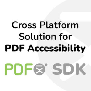 Cross platform solution for PDF Accessibility PDFix SDK Logo