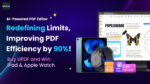 UPDF PDF Editor contest - Redefining limits Improving PDF Efficiency by 90%
