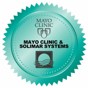 Mayo Clinic & Solimar Systems Award Plaque