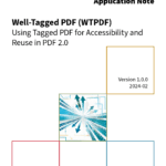 Well-Tagged PDF (WTPDF) cover image