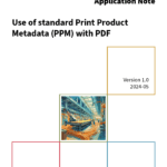 Use of Print Product Metadata PPM with PDF cover image
