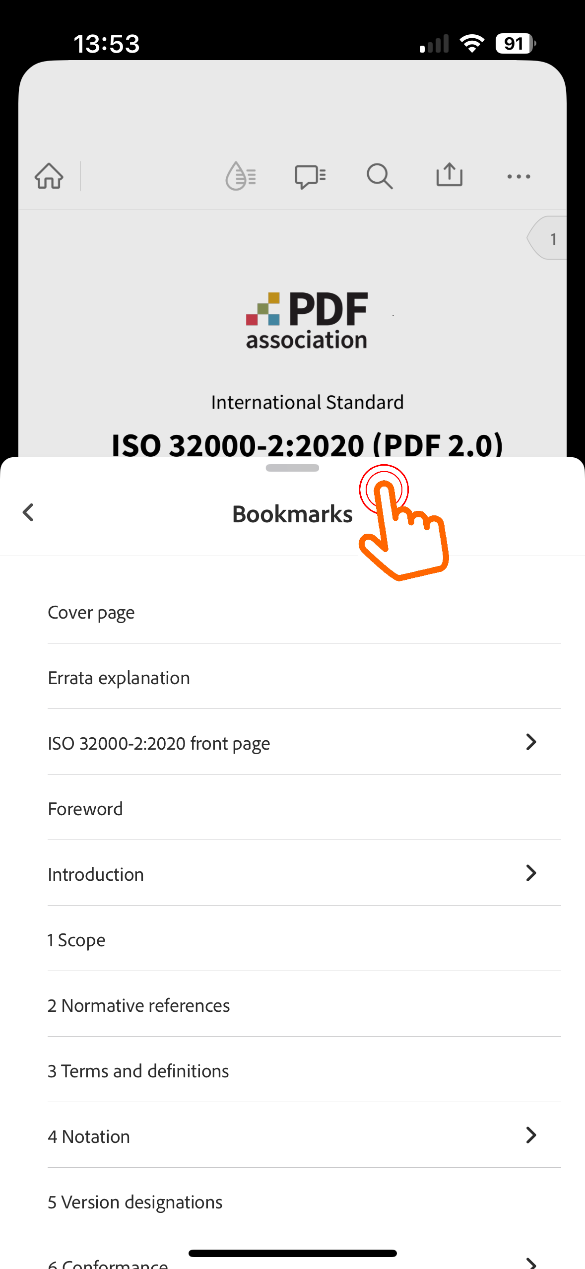 PDF-UX: Bookmarks – PDF Association