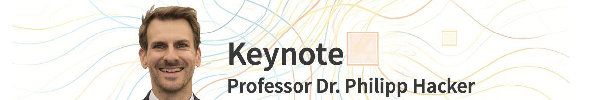 Keynote image agenda Professor Dr. Philipp Hacker