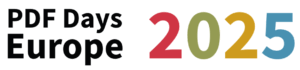 logo PDF Days Europe