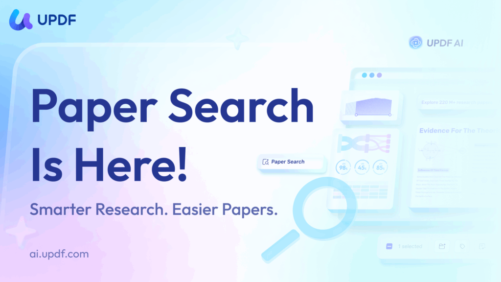 updf: AI-powered academic search engine