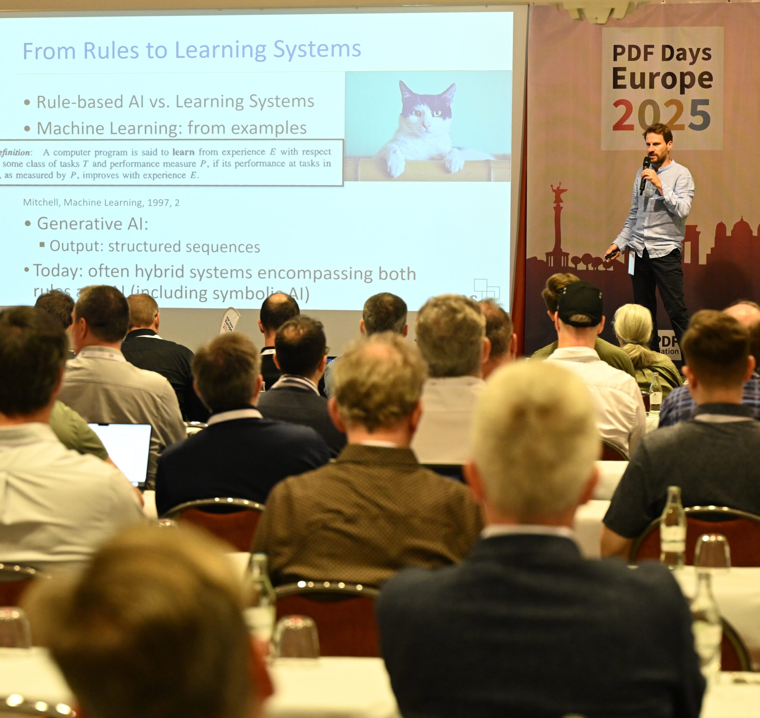 Philipp Hacker speaks at PDF Days Europe 2025