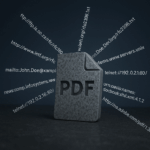 Image of PDF/A and external references