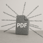 Image of PDF/A and external references