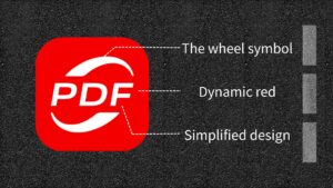 Image of explaining the new KDAN PDF Icon. 