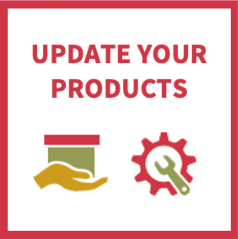 Update your products