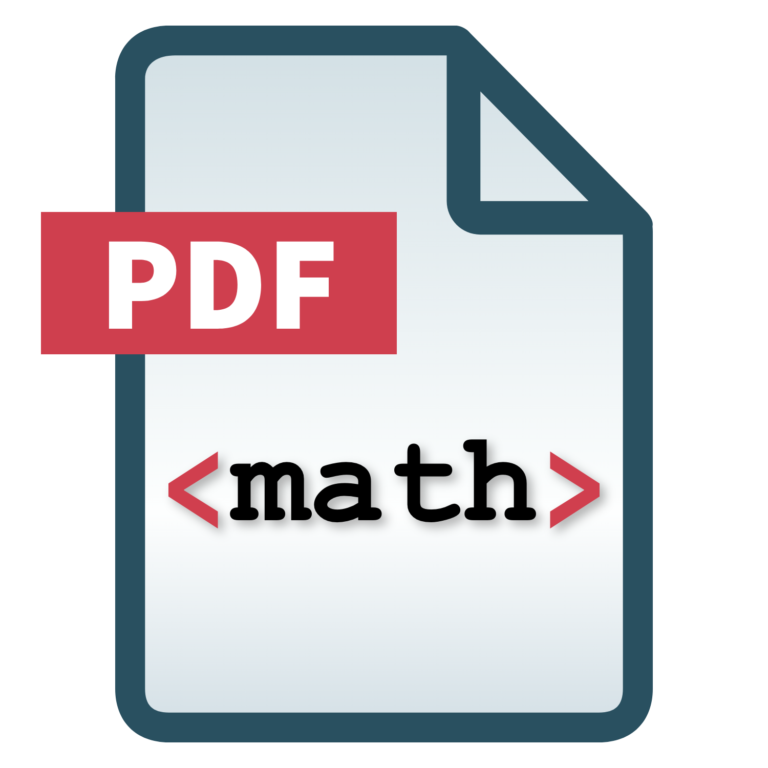 Webinar – Accessible Mathematical Content in PDF – PDF Association