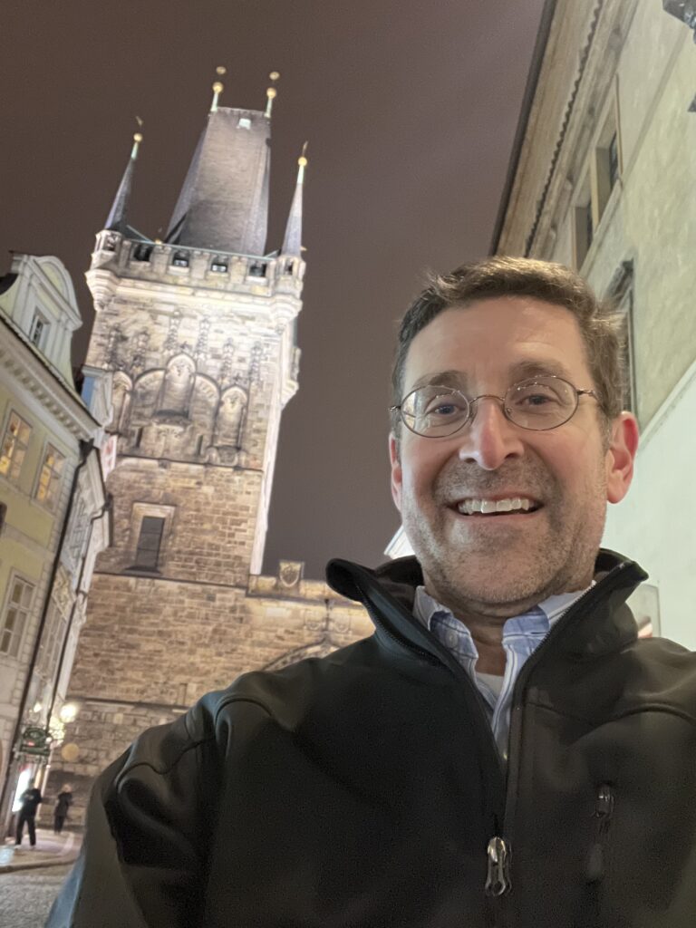 Paul Rayius in Prague.