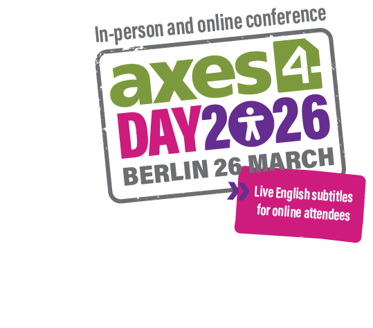 axes4 Day 2026 logo for March 26 event