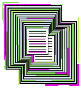 Stylized image of a page.